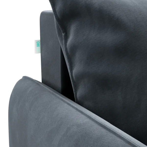 ПОРТЛЕНД Кресло-кровать серое