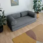 ПОЛЕЗНАЯ ПРИВЫЧКА Диван прямой, графитовый