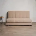 ГАРМОНИЯ СНА Кровать-диван прямой светло-бежевый, 160, ППУ