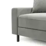 Хорошее настроение Диван прямой, серебристо-серый