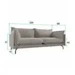 Облако комфорта Диван прямой, песочный