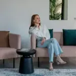 РИО Диван прямой розовый