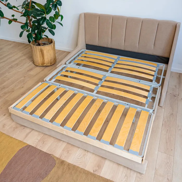 ВЕНЕЦИЯ Складная кровать светло-бежевая, 160