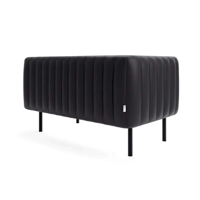 РИО Диван прямой черный