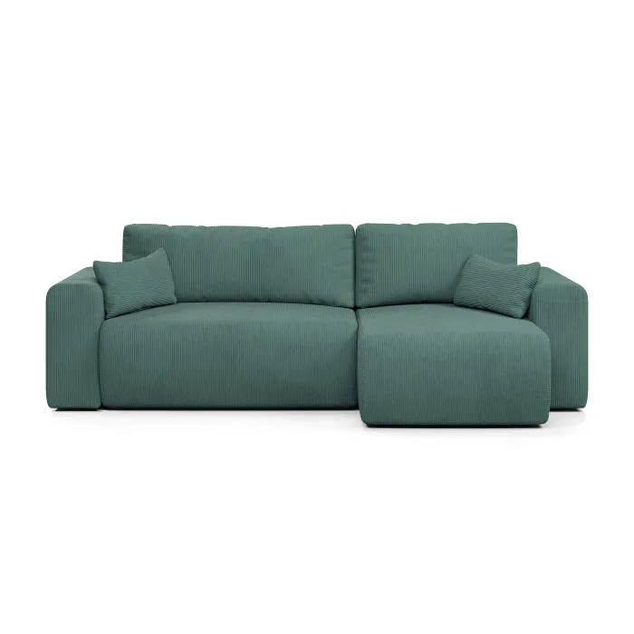 ДОЛГОЖДАННЫЙ ОТПУСК Диван угловой, изумрудный