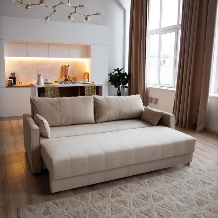 РИМИНИ Диван прямой бежевый