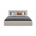 ЭНЕРГИЯ УТРА Двухспальная кровать, бежевая