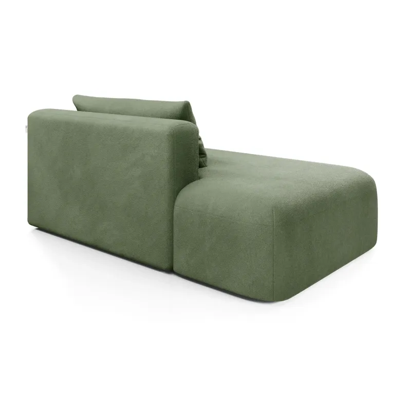 НОВЫЕ ЭМОЦИИ МИНИ Диван прямой, зеленый, банкетка слева