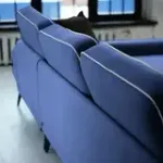 Солнечное побережье Диван угловой, сапфировый