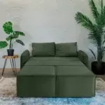 ПОРТЛЕНД МИНИ Диван прямой зеленый