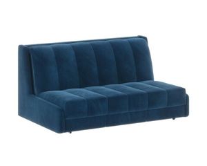 РИЧМОНД Кровать-диван прямой синий, 160