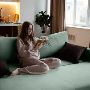 РИМИНИ Диван прямой мятный