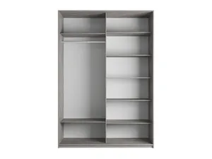Прайм Шкаф-купе двухдверный, 120х230, Серый