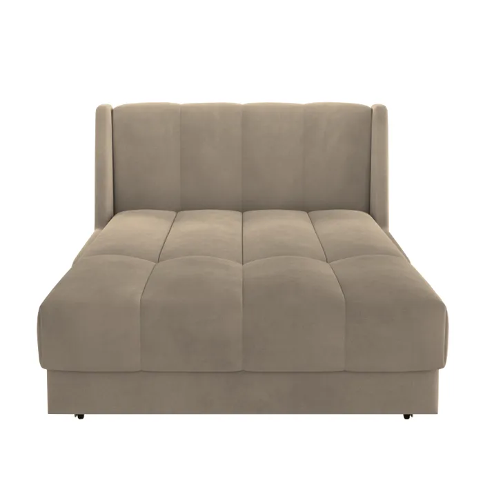 ВЕНЕЦИЯ Складная кровать серо-бежевая, 125