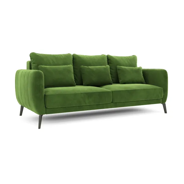 СЧАСТЛИВЫЙ ДЕНЬ Диван прямой, темно-оливковый