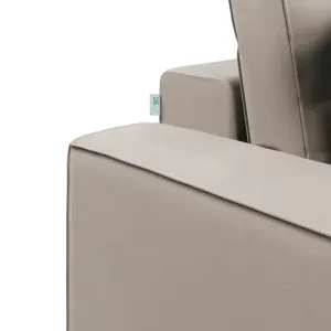 КОРСО XL Диван тканевый прямой бежевый
