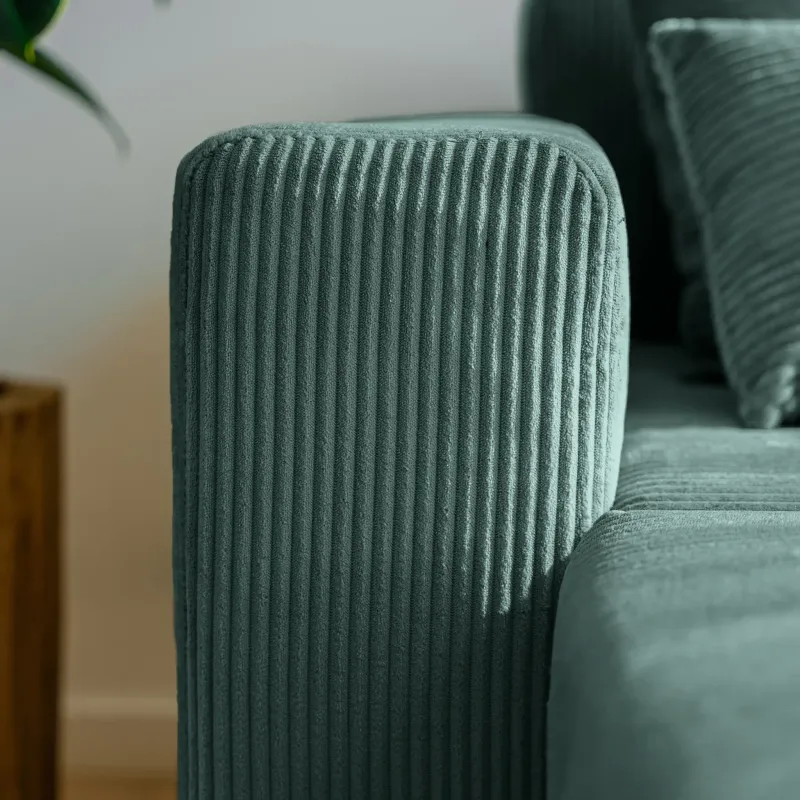 РАЙСКИЙ УГОЛОК Диван угловой изумрудный