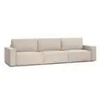 КОРСО XL Диван тканевый прямой бежевый