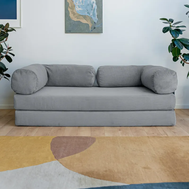 ПОЛЕЗНАЯ ПРИВЫЧКА Диван прямой, серый