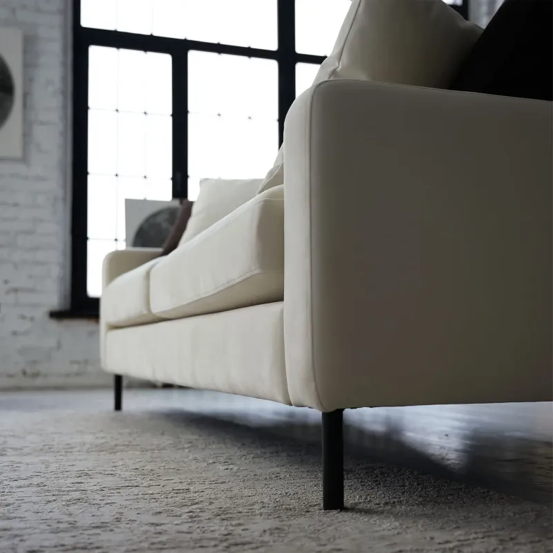 Хорошее настроение Диван прямой, молочный