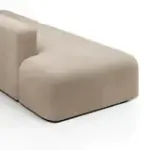 НОВЫЕ ЭМОЦИИ Диван прямой, латте, банкетка слева