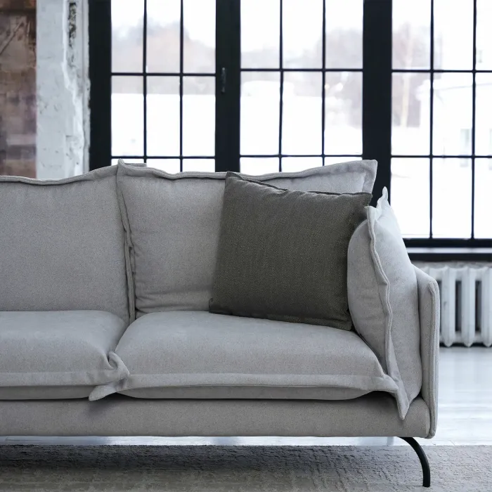 Облако комфорта Диван прямой, галечный серый