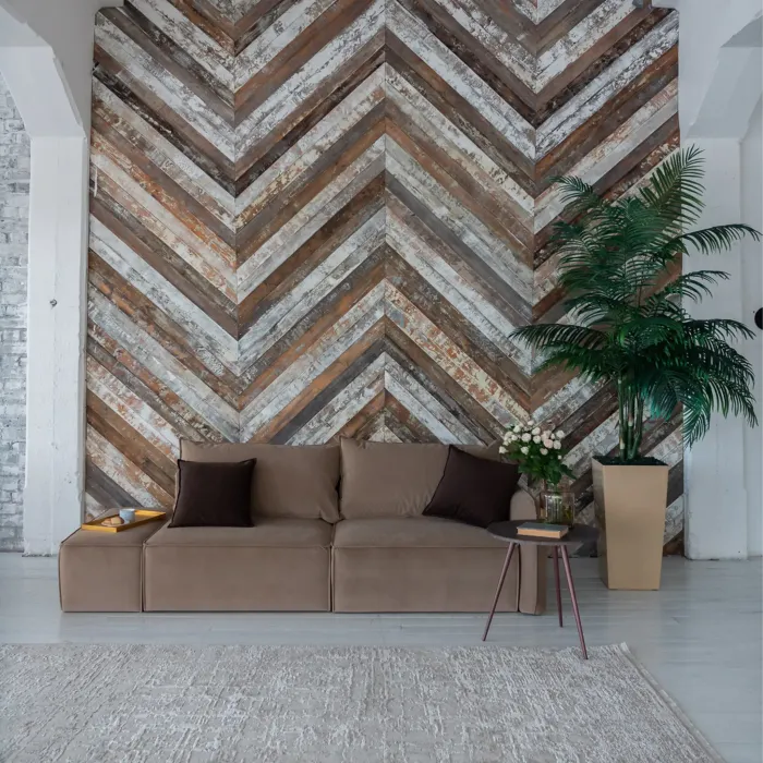 ПОРТЛЕНД Диван прямой с банкеткой бежевый