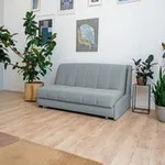 РИЧМОНД Складная кровать светло-серая, 185