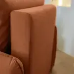 ПОРТЛЕНД Кресло-кровать терракотовое