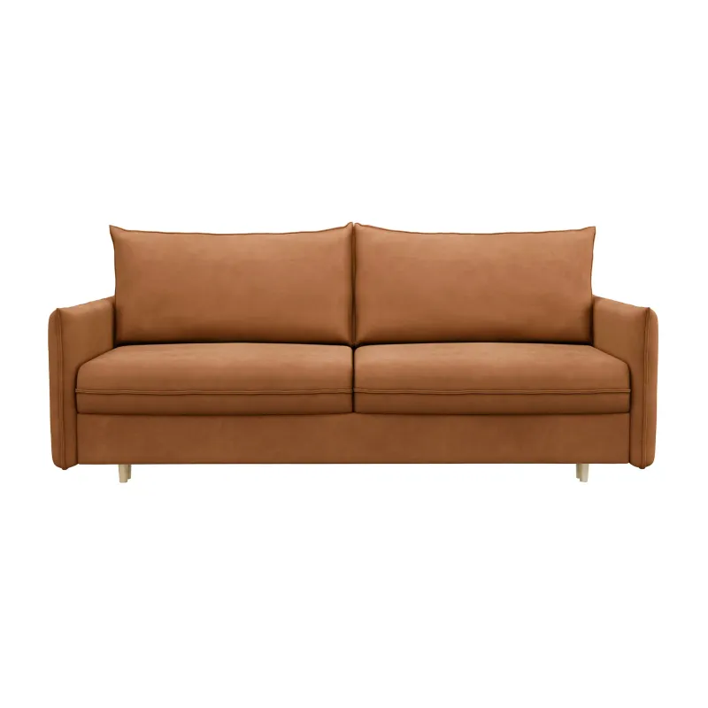 СКАНДИ Диван тканевый прямой терракотовый СКАНДИ Диван тканевый прямой терракотовый