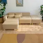 РАЙСКИЙ УГОЛОК Диван угловой бежевый