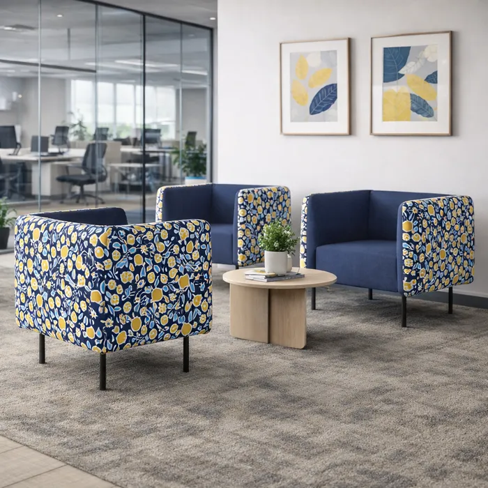 РИО Кресло синее Fiori