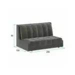 РИЧМОНД Складная кровать светло-бежевая, 200