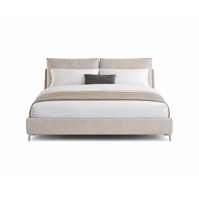 ВЕЧЕРНАЯЯ СКАЗКА Двухспальная кровать, бежевая